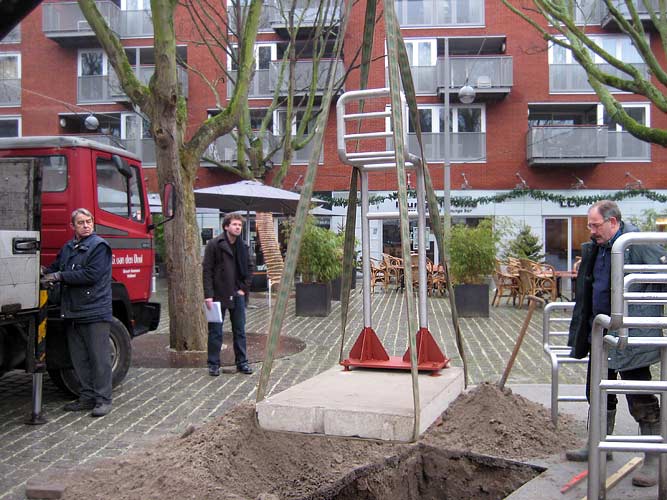 2008 - Sara Benhamou en Eric de Vries, Joods Kindermonument in Den Haag