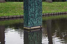 2009 - De restauratie en verplaatsing van een beeld van Henk van Bennekum in de Gemeente Alblasserdam.