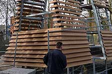 Speeltorens in uitvoering in het Vondelpark te Amsterdam.
